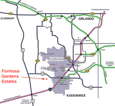 Location of Formosa Gardens Estates